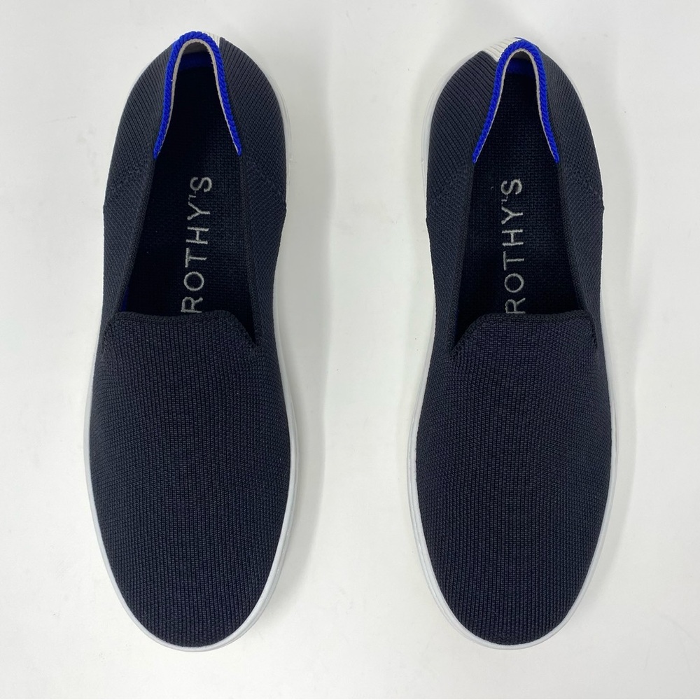 Rothy’s The Original Slip-On Sneaker in Black